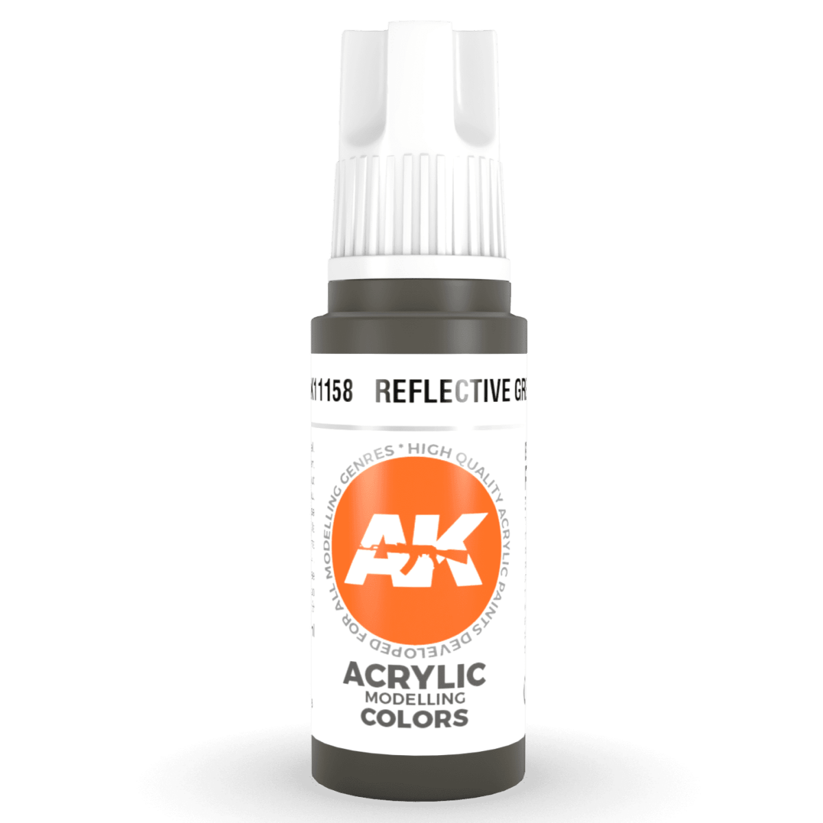 AK Interactive 3rd Gen Acrylic - Reflective Green 17ml (AK11158)