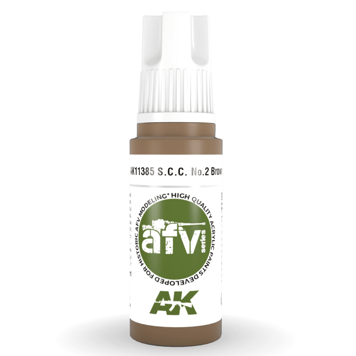 AK Interactive 3rd Gen Acrylic - S.C.C. No.2 Brown 17ml (AK11385)