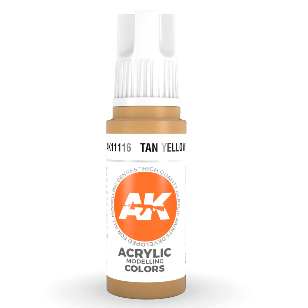 AK Interactive 3rd Gen Acrylic - Tan Yellow 17ml (AK11116)