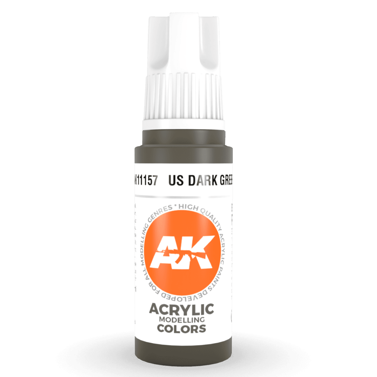 AK Interactive 3rd Gen Acrylic - US Dark Green 17ml (AK11157)