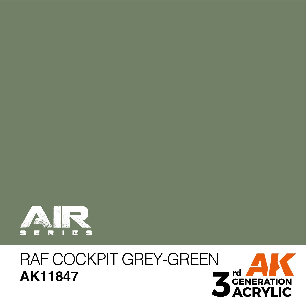 AK Interactive 3rd Gen RAF Cockpit Grey-Green (AK11847)