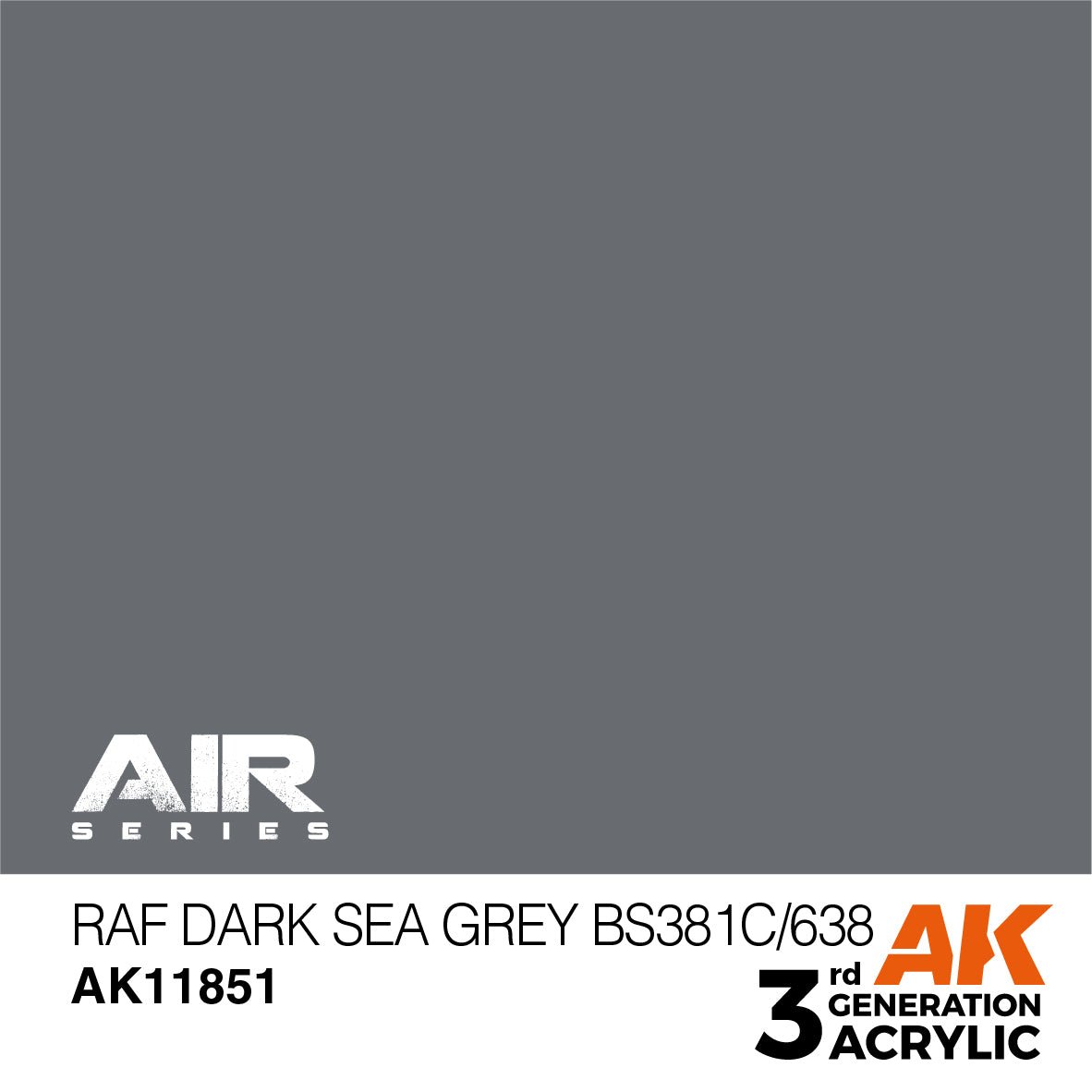AK Interactive 3rd Gen RAF Dark Sea Grey BS381C/638 (AK11851)