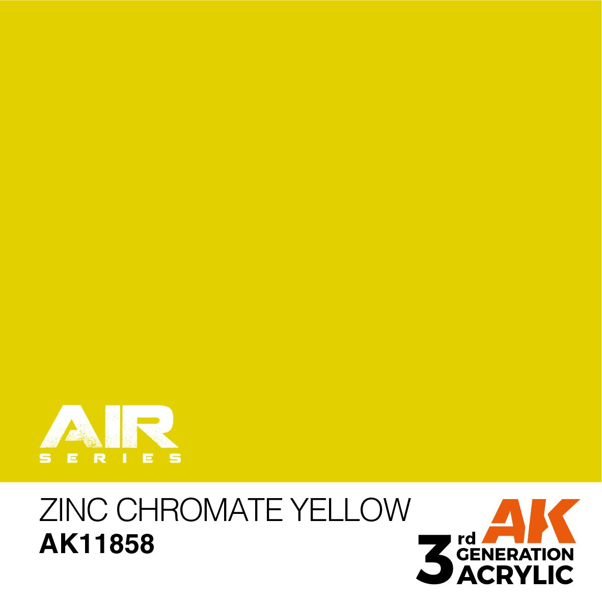 AK Interactive 3rd Gen Zinc Chromate Yellow (AK11858)