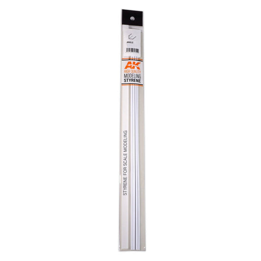AK Interactive - Angle 1.5mm X 1.5mm X 350mm - Styrene Strip (AK6559)