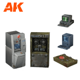 AK Interactive Bank Wargame Set (Resin 30-35mm) (AK1353)