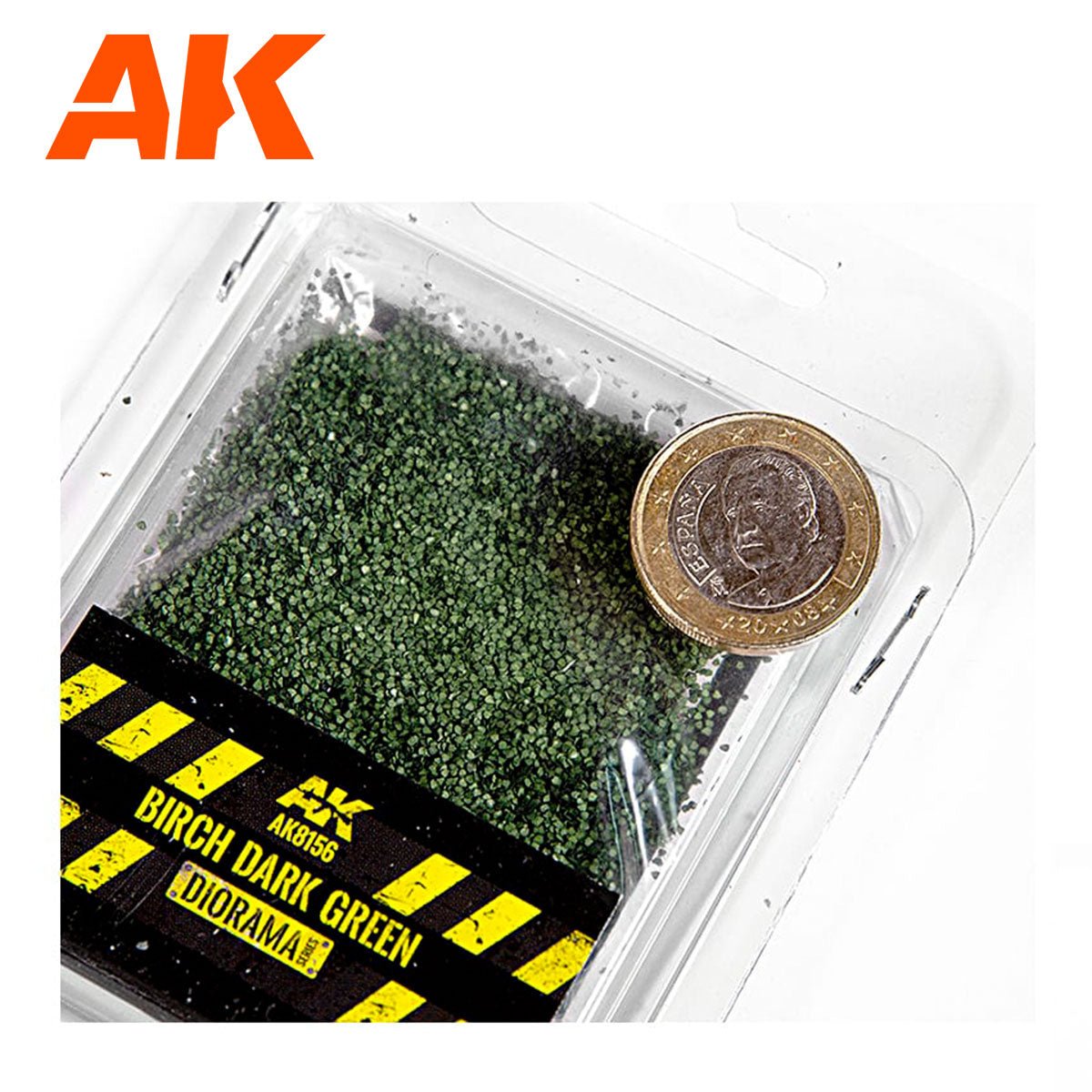 AK Interactive - Birch Dark Green Leaves 28 Mm. 1/72 Scale (AK8156)