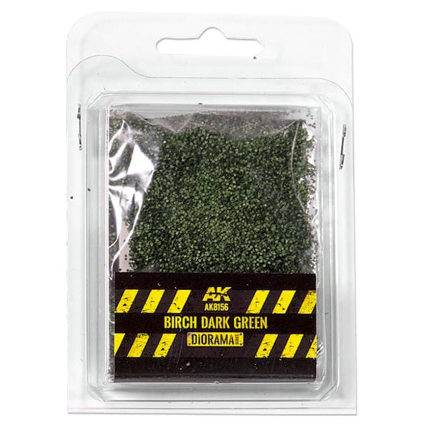 AK Interactive - Birch Dark Green Leaves 28 Mm. 1/72 Scale (AK8156)