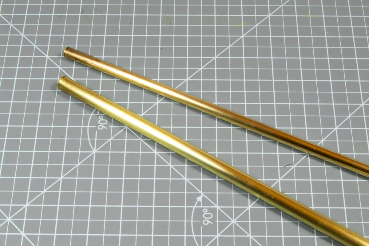 AK Interactive - Brass Pipes 2.8mm, 2 Units (AK9122)