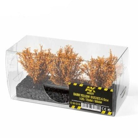 AK Interactive Dark Yellow Bushes 4-6cm -1:35 / 75 Mm / 90 Mm (AK8217)