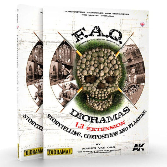 AK Interactive - Dioramas F.A.Q. 1.3. Extension – Storytelling, Composition and Planning (AK8150)