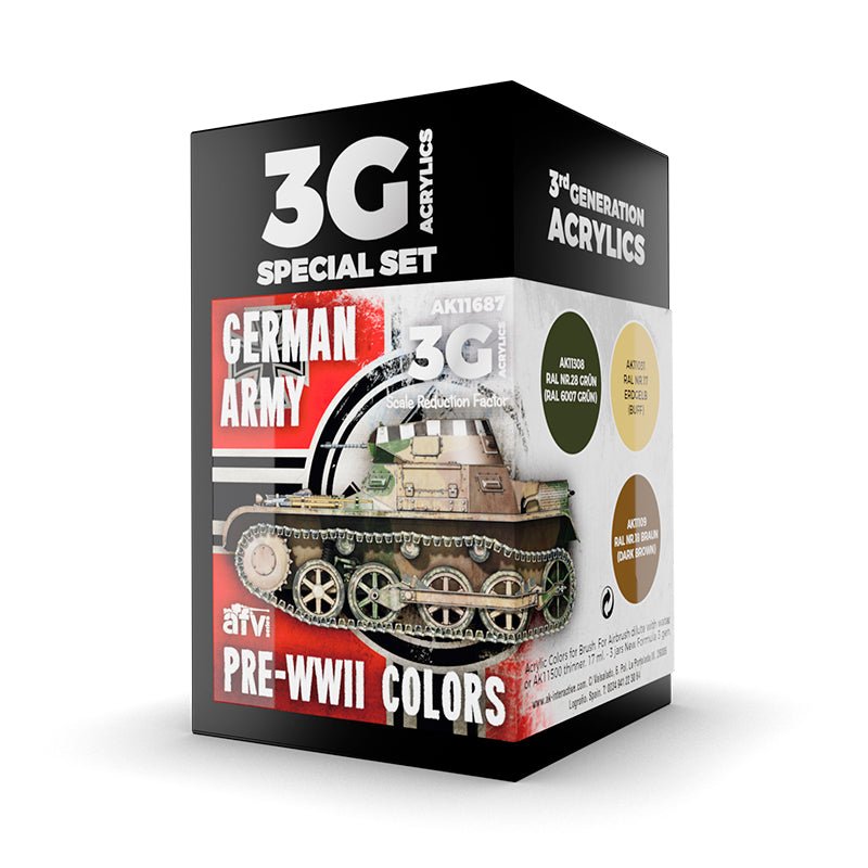 AK Interactive - German Army Pre-WWII Colors (AK11687)