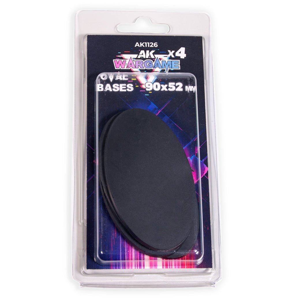 AK Interactive - Oval Bases 90x52mm X 4 (AK1126)