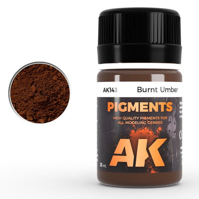 AK Interactive Pigment - Burnt Umber (AK143)