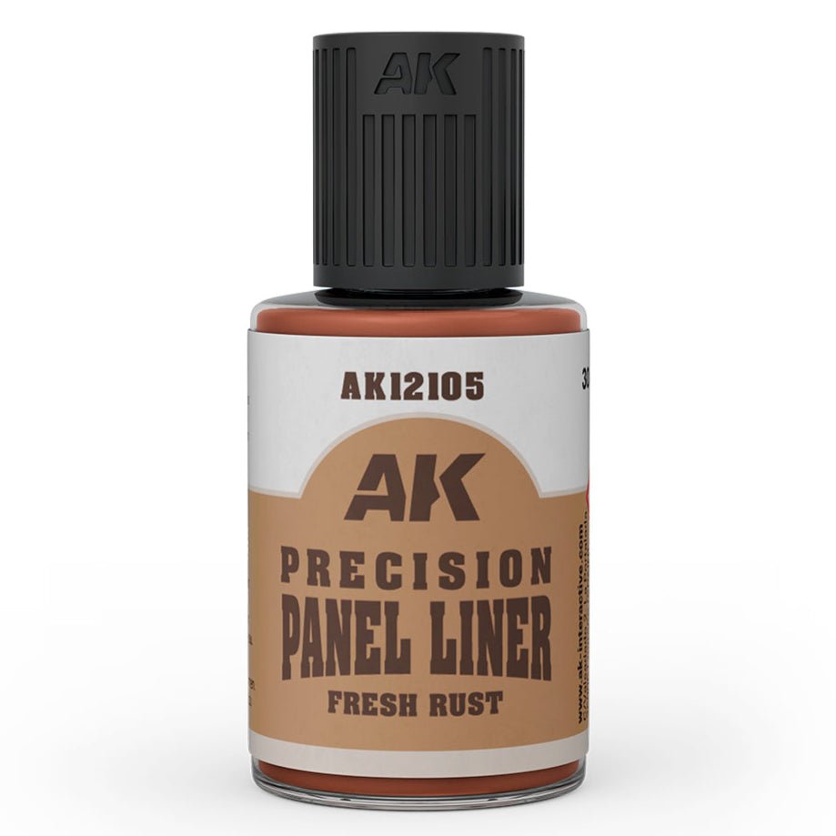 AK Interactive Precision Panel Liner - Fresh Rust (AK12105)