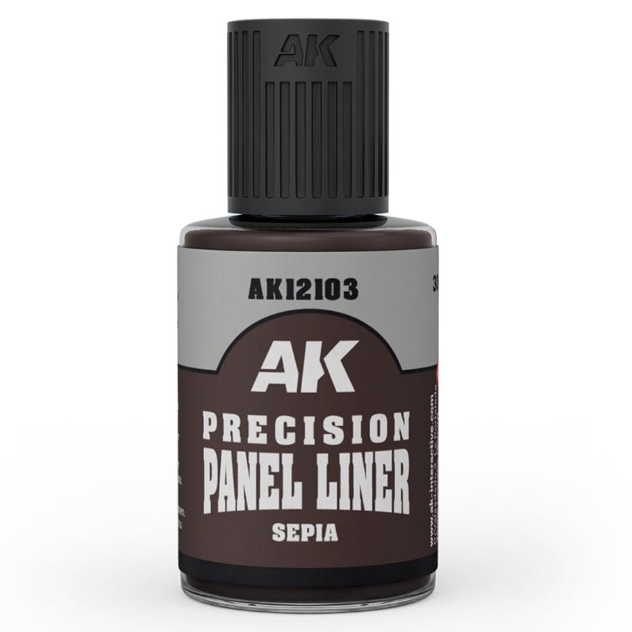 AK Interactive Precision Panel Liner - Sepia (AK12103)