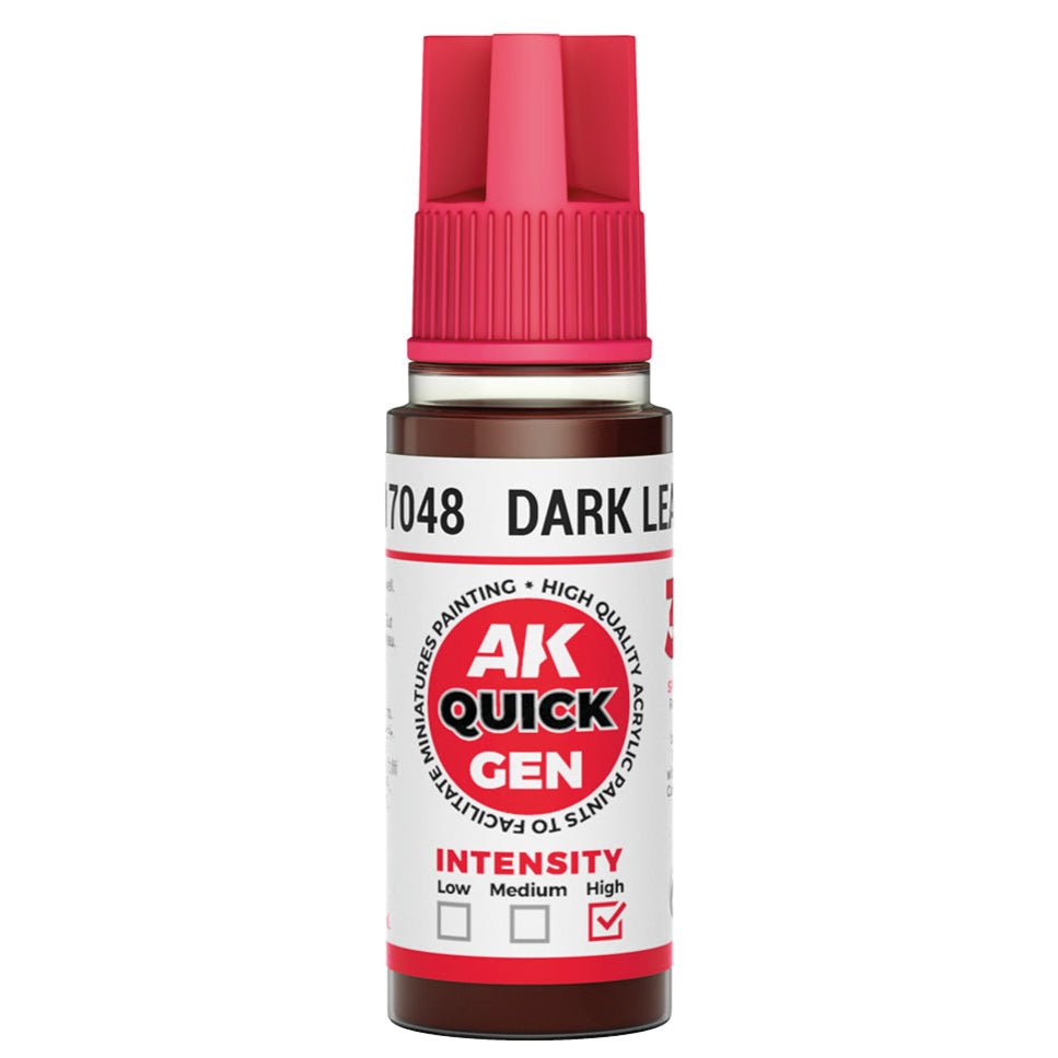 AK Interactive Quick Gen - Dark Leather 18ml (AK17048)