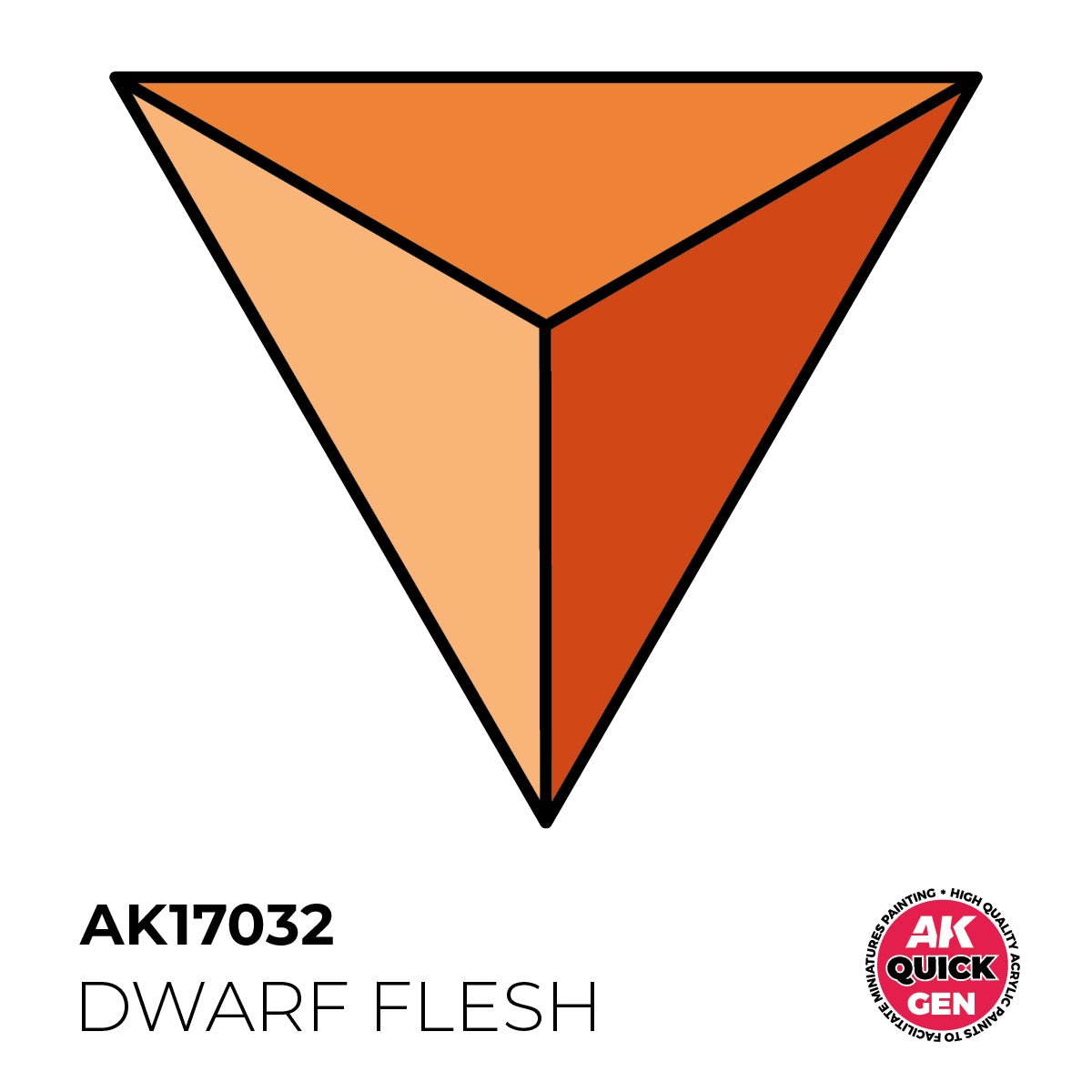 AK Interactive Quick Gen - Dwarf Flesh 18ml (AK17032)