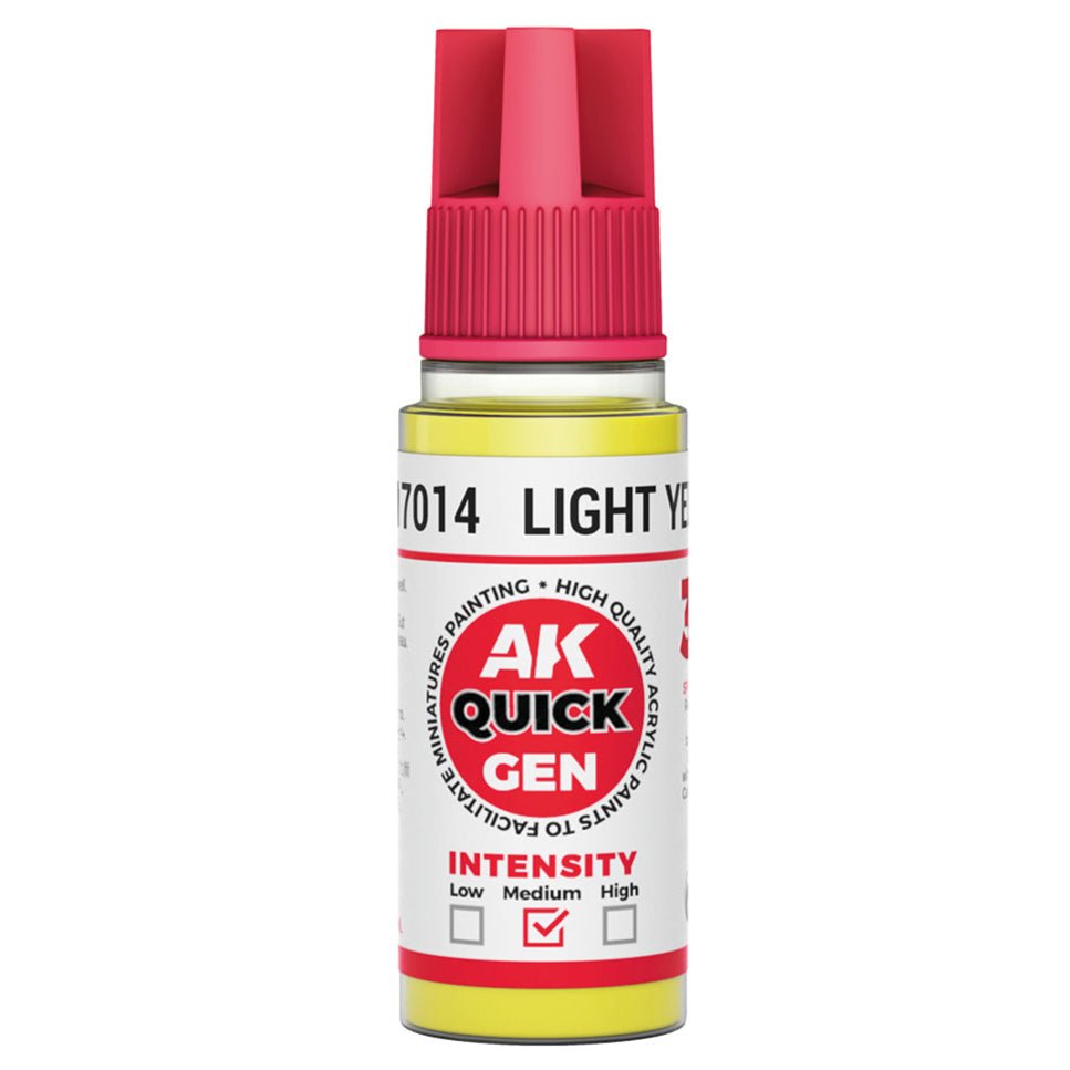 AK Interactive Quick Gen - Light Yellow 18ml (AK17014)