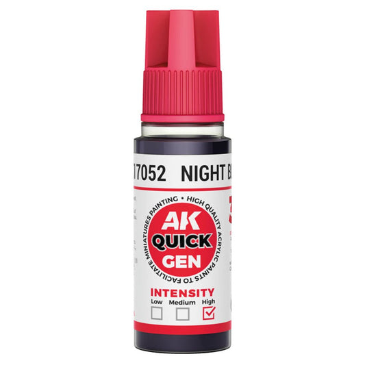 AK Interactive Quick Gen - Night Black 18ml (AK17052)