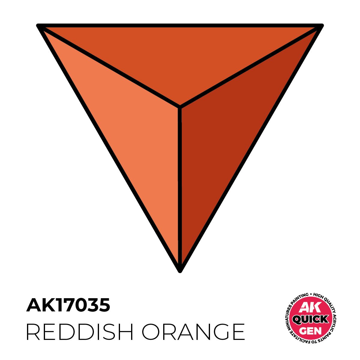 AK Interactive Quick Gen - Reddish Orange 18ml (AK17035)