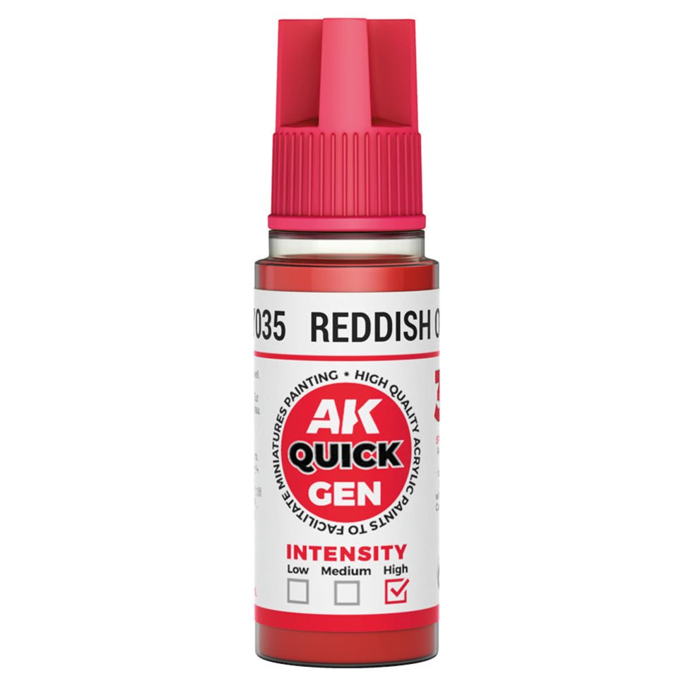 AK Interactive Quick Gen - Reddish Orange 18ml (AK17035)