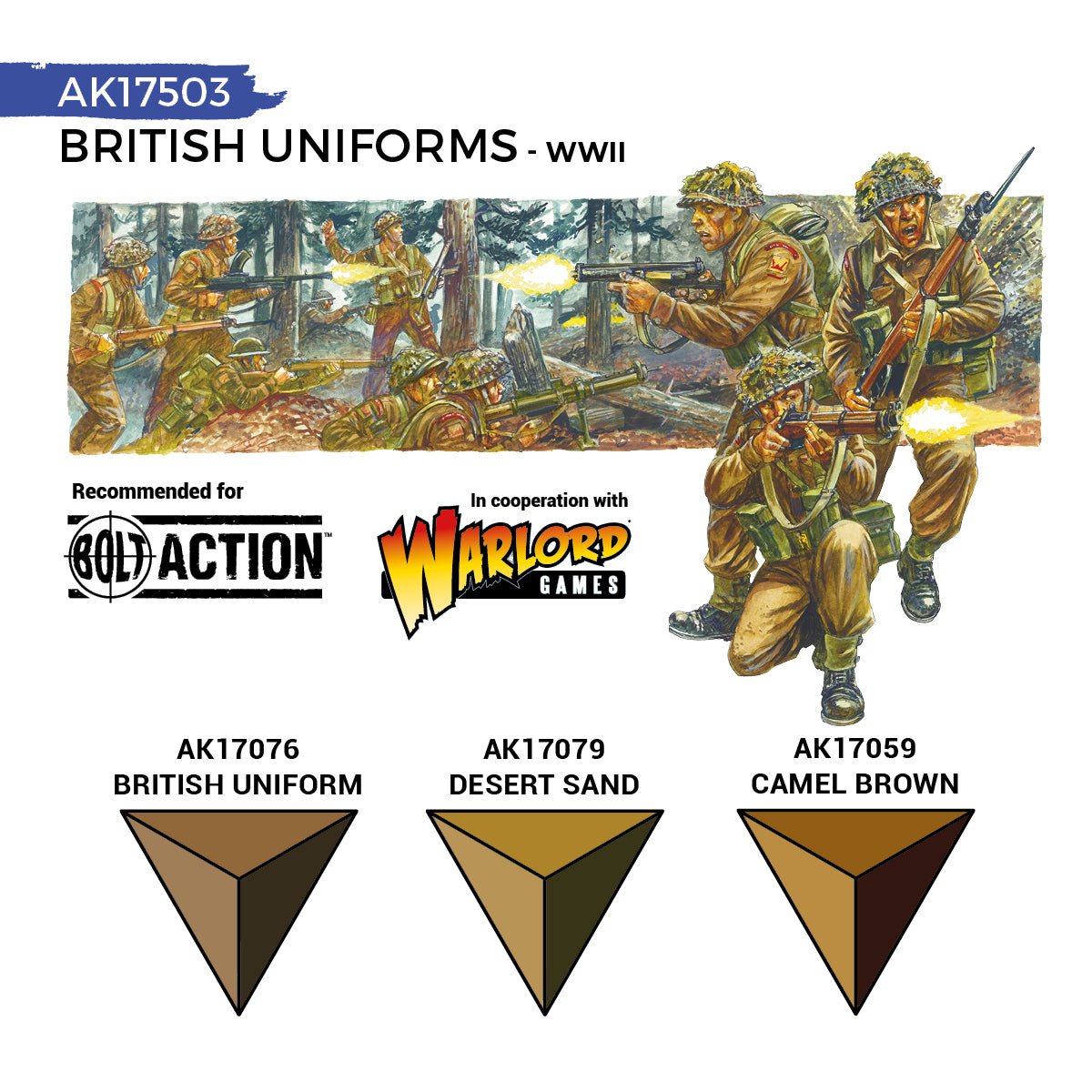 AK Interactive Quick Gen Set - British Uniforms (AK17503)