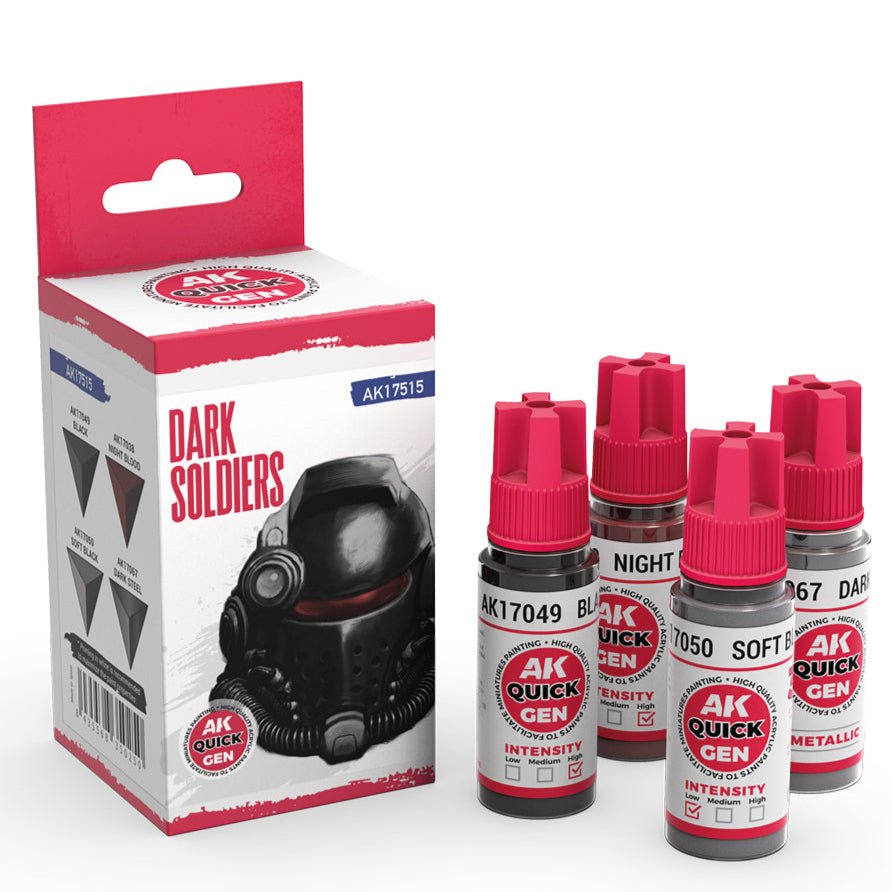 AK Interactive Quick Gen Set - Dark Soldiers (AK17515)