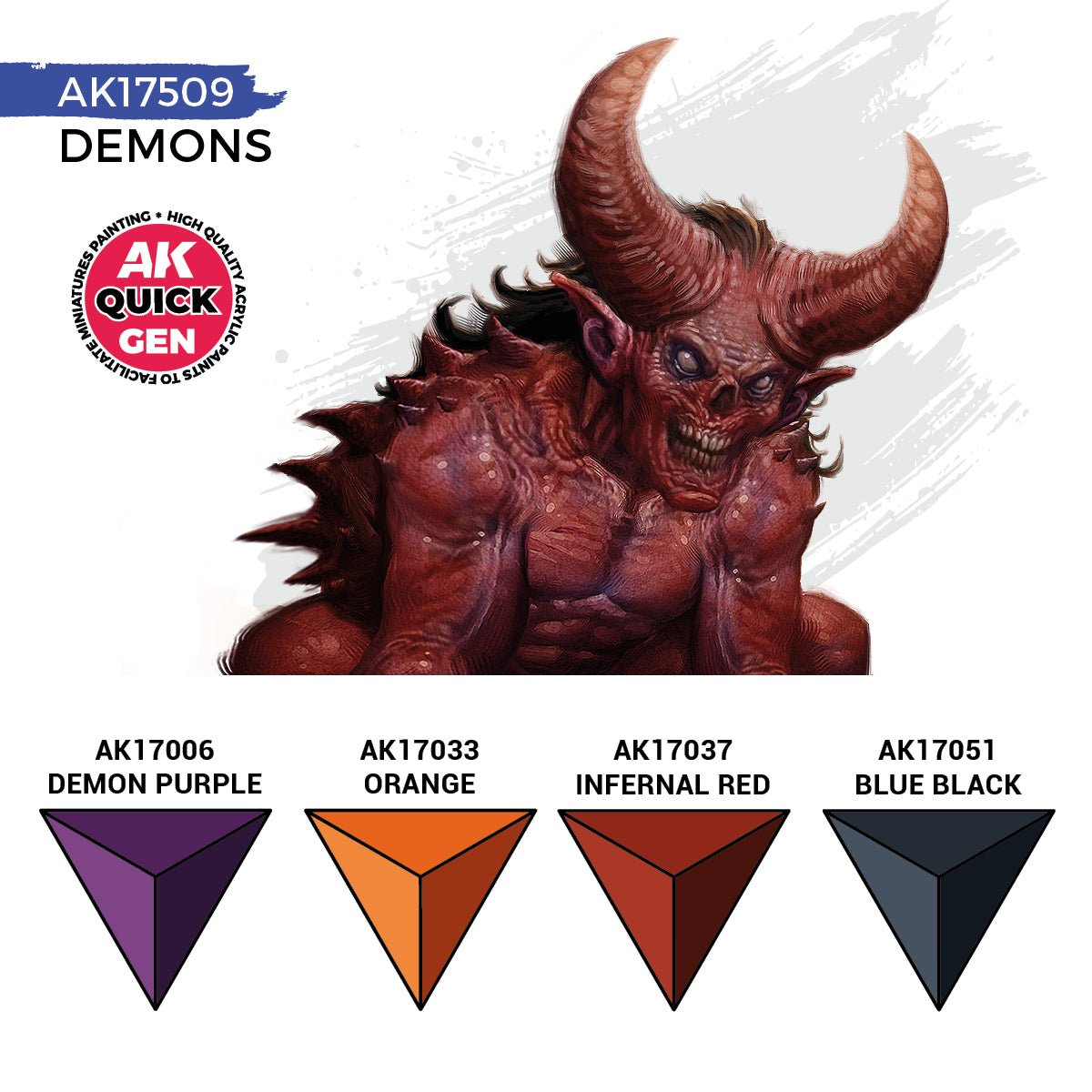 AK Interactive Quick Gen Set - Demons (AK17509)