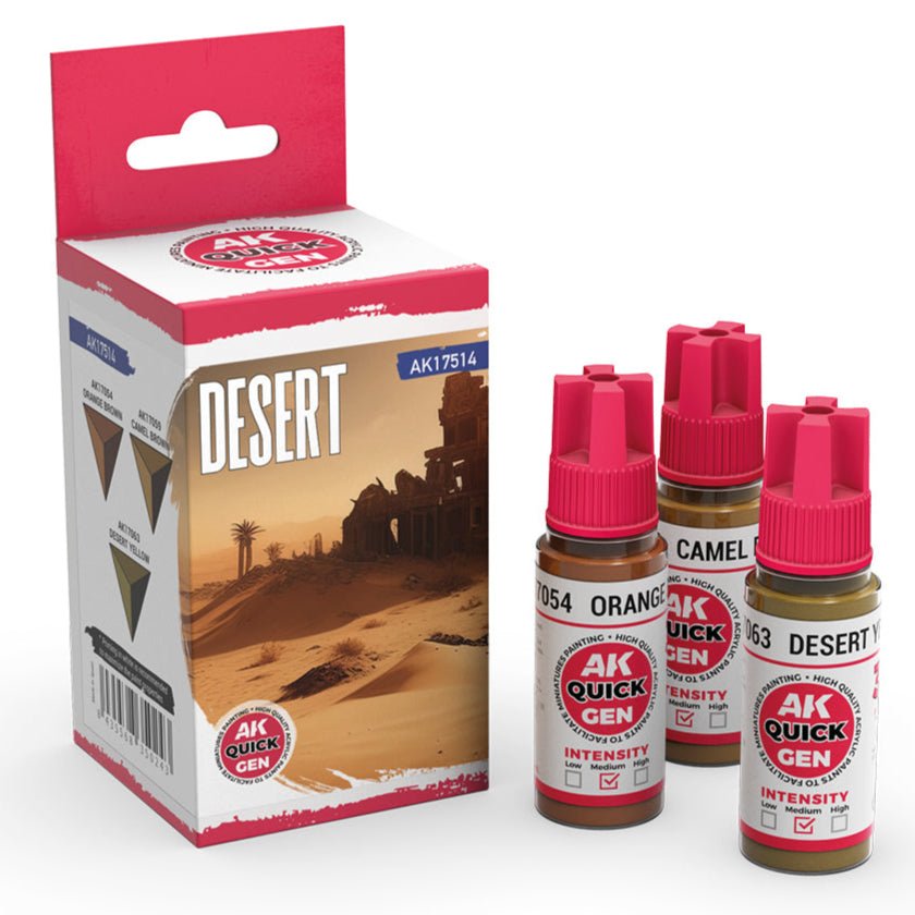 AK Interactive Quick Gen Set - Desert (AK17514)