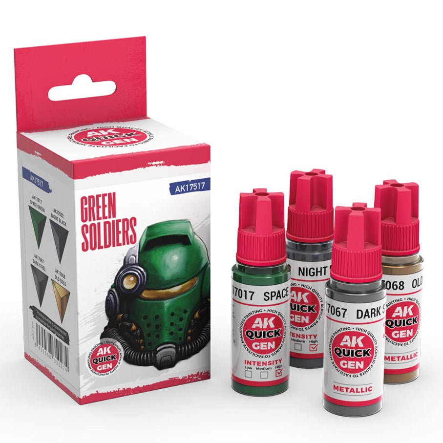 AK Interactive Quick Gen Set - Green Soldiers (AK17517)