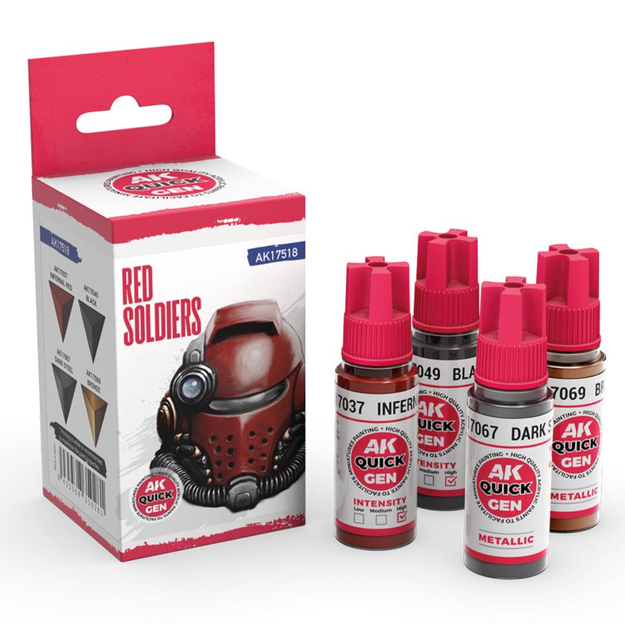 AK Interactive Quick Gen Set - Red Soldiers (AK17518)