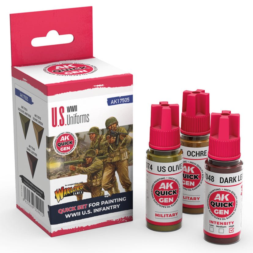AK Interactive Quick Gen Set - US Uniforms (AK17505)