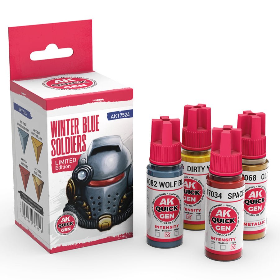AK Interactive Quick Gen Set - Winter Blue Soldiers (AK17524)