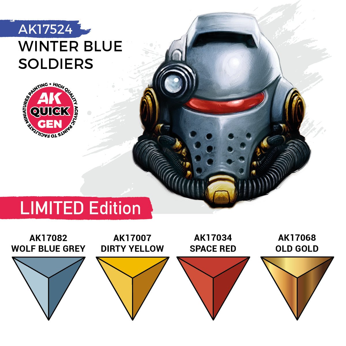AK Interactive Quick Gen Set - Winter Blue Soldiers (AK17524)