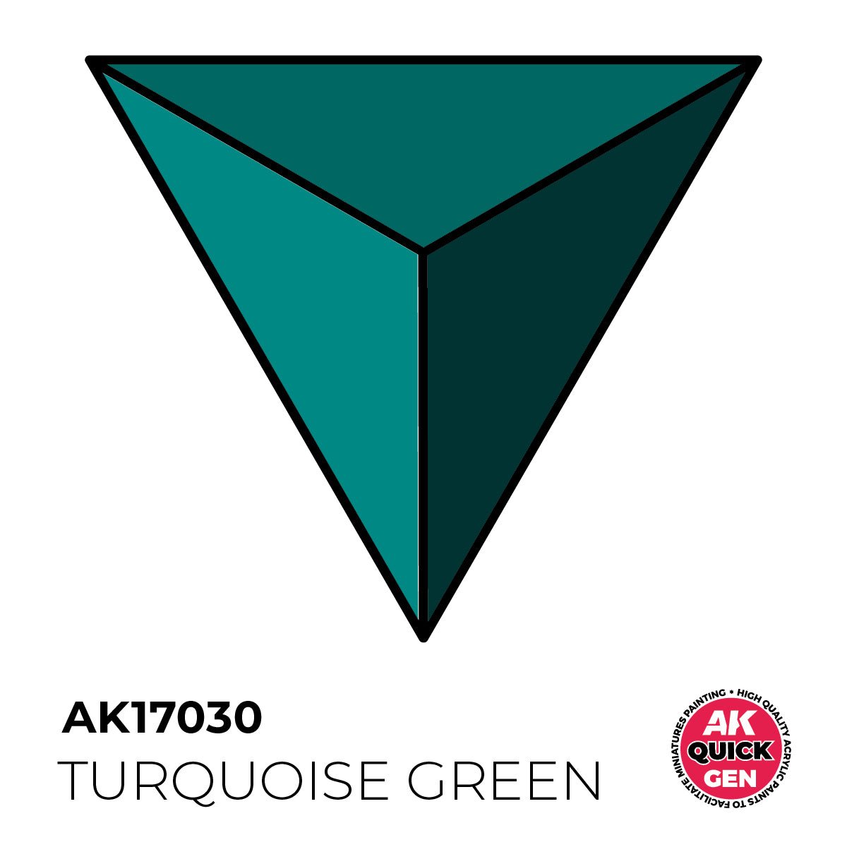 AK Interactive Quick Gen - Turquoise Green 18ml (AK17030)