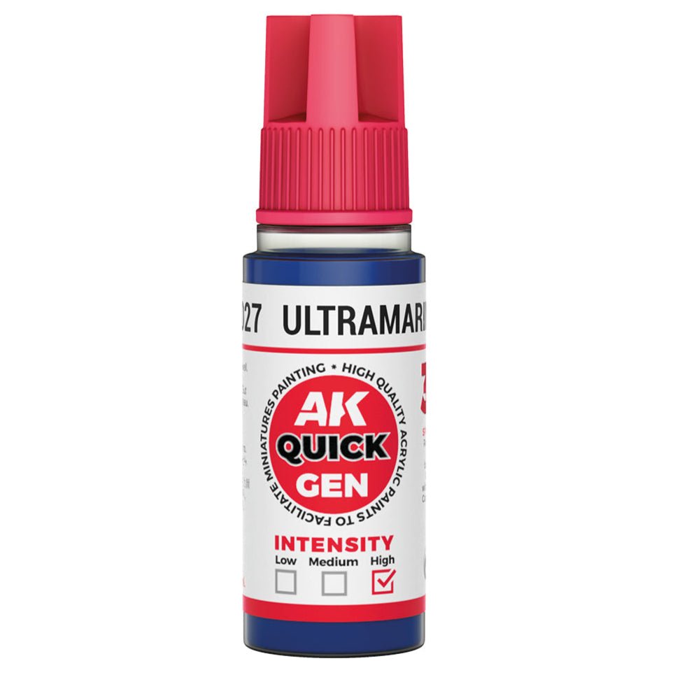 AK Interactive Quick Gen - Ultramarine Blue 18ml (AK17027)