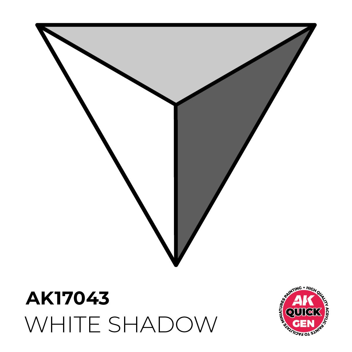AK Interactive Quick Gen - White Shadow 18ml (AK17043)