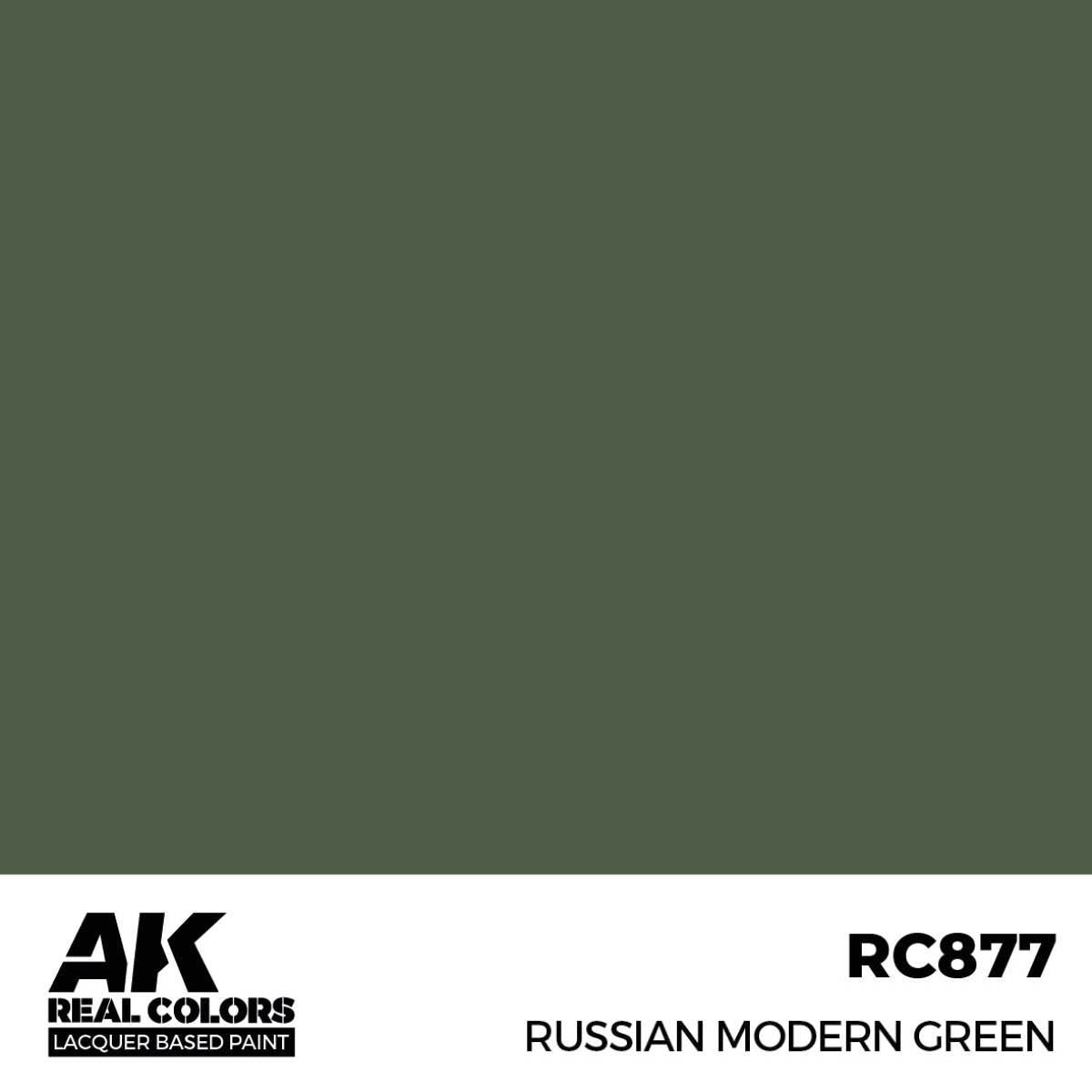 AK Interactive Real Colors - Russian Modern Green (RC877)