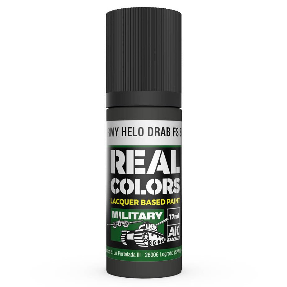 AK Interactive Real Colors - US Army Helo Drab FS 34031 (RC899)