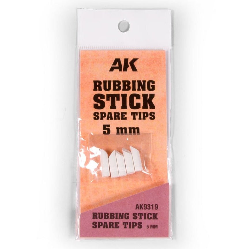 AK Interactive Rubbing Stick Spare Tips 5mm (AK9319)