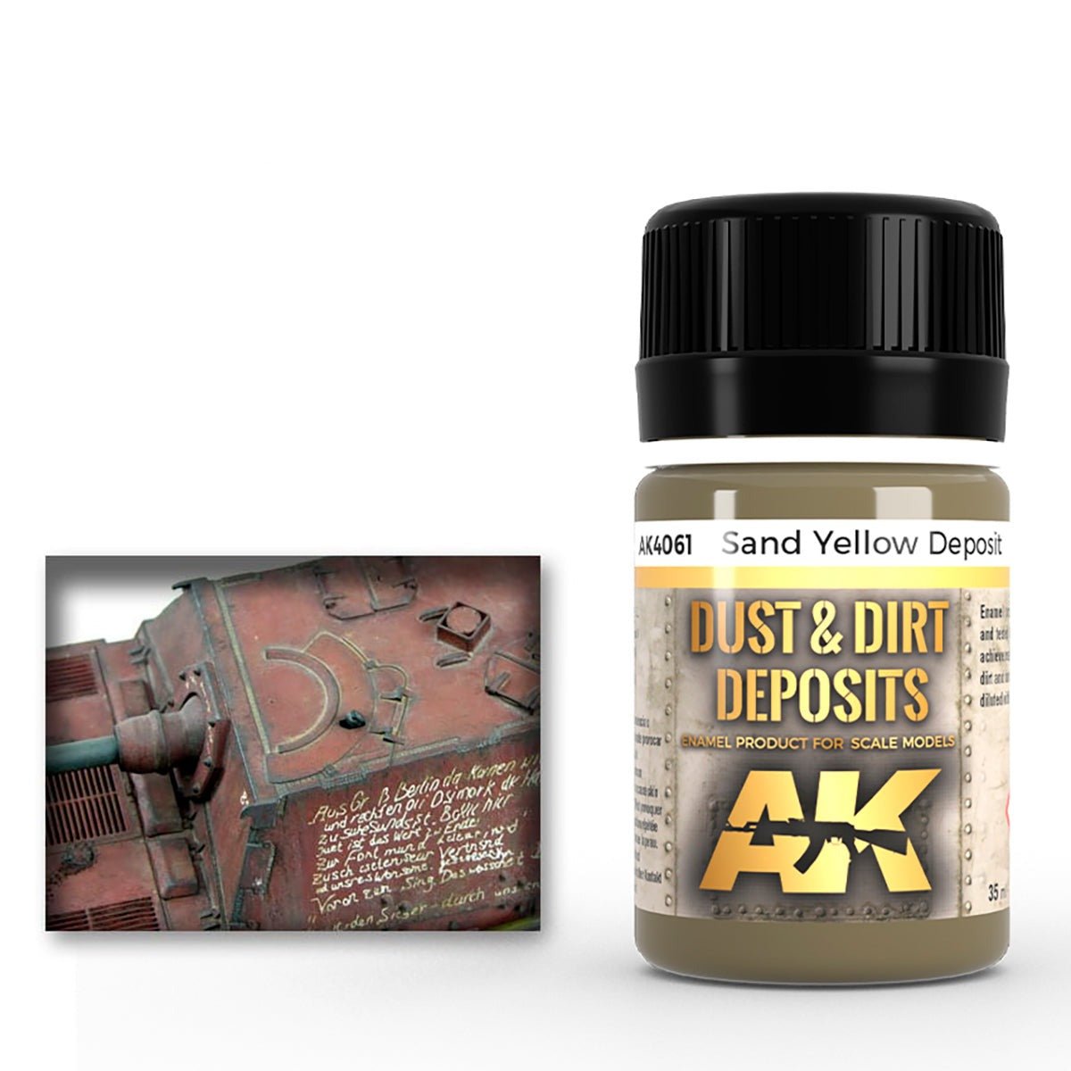 AK Interactive Sand Yellow Deposit 35ml (AK4061)