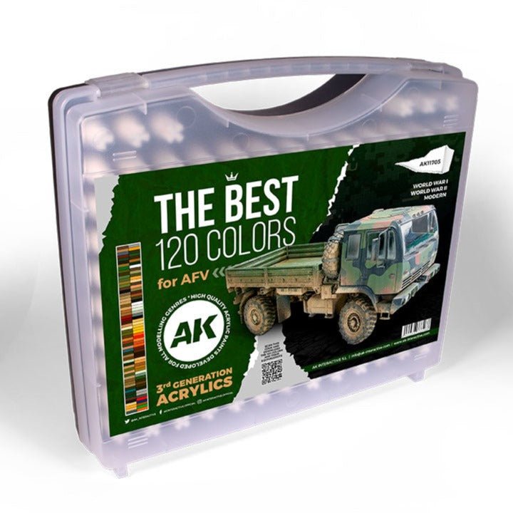 AK Interactive: the Best 120 Colors for AFV (AK11705)