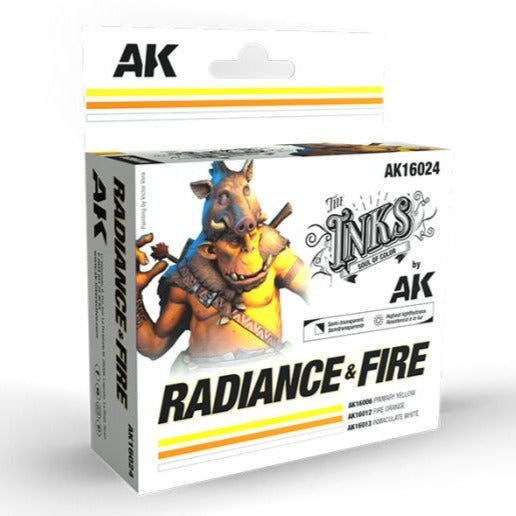 AK Interactive - the Inks - Radiance & Fire (AK16024)