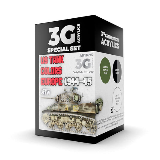 AK Interactive - Us Tank Colors Europe 1944-45 (AK11675)