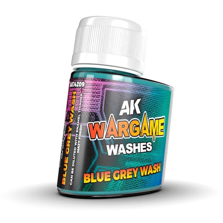 AK Interactive Wash for Wargamers - Blue Grey Wash 35ml (AK14209)
