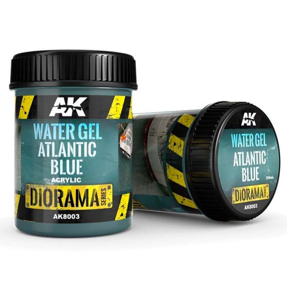 AK Interactive Water Gel Atlantic Blue 250ml (AK8003)