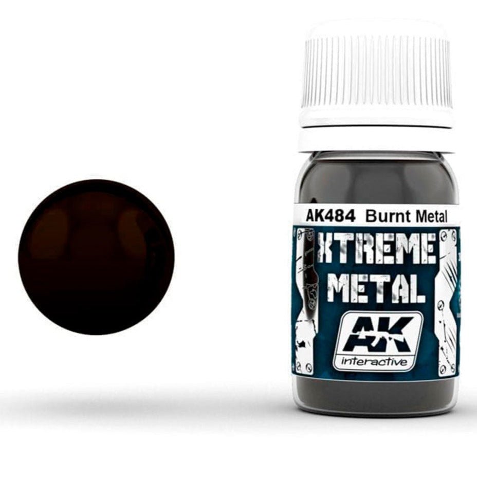AK Interactive XTREME METAL Burnt Metal (AK484)