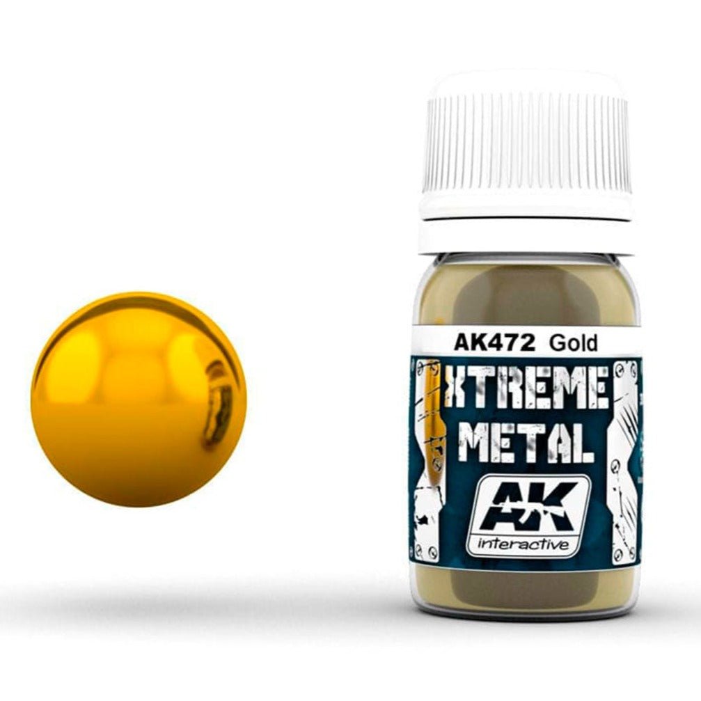 AK Interactive XTREME METAL Gold (AK472)