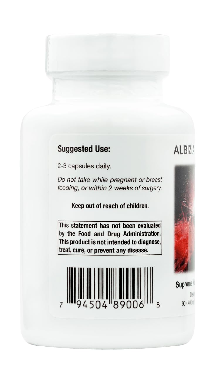 Supreme Nutrition Albizia Supreme – 2 x 90 Vegetarian Silk Tree Bark Capsules