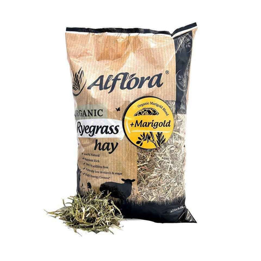 Alflora Organic Ryegrass Hay with Marigold 1kg